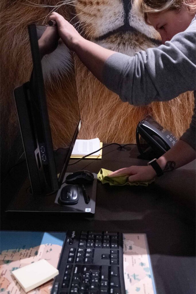 Schoonmaak van kantoor door JES Cleaning